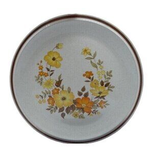 Casual Elegance Hearthside Stoneware Dinner Plate 571 Chablis Japan Vintage 70’s